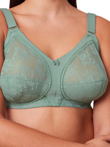Sage Green Triumph Doreen Famous Bra
