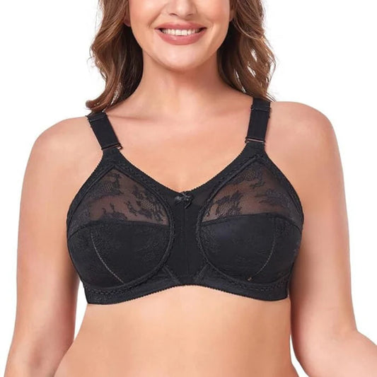 Black Color Triumph Doreen Famous Bra