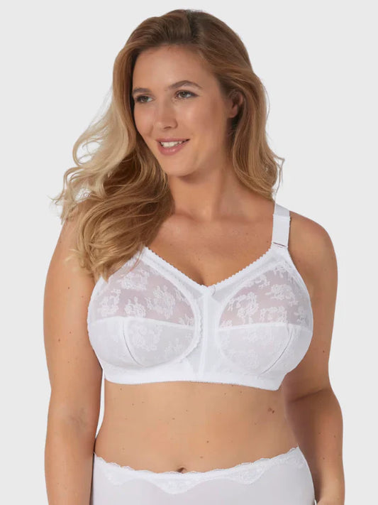 White Color Triumph Doreen Famous Bra