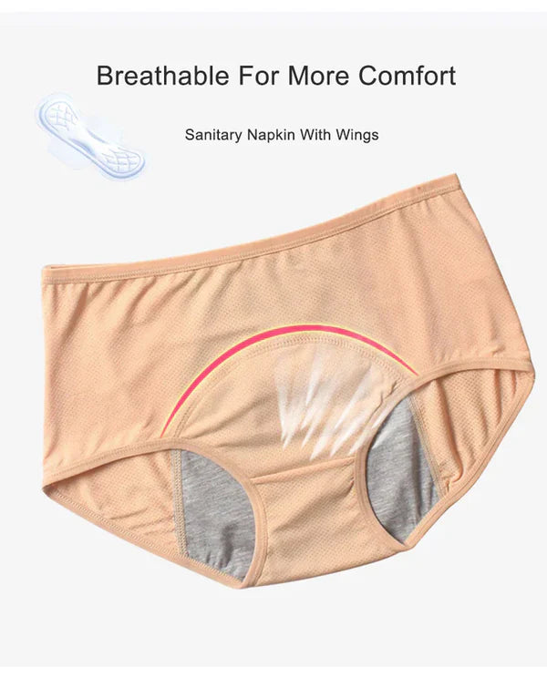Seamless Anti-Leak Menstrual Period, Leak-Proof Pantie