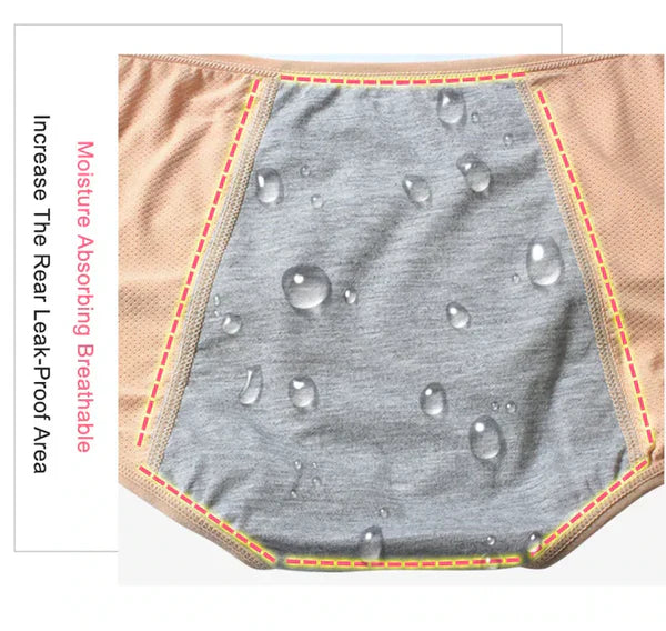 Seamless Anti-Leak Menstrual Period, Leak-Proof Pantie