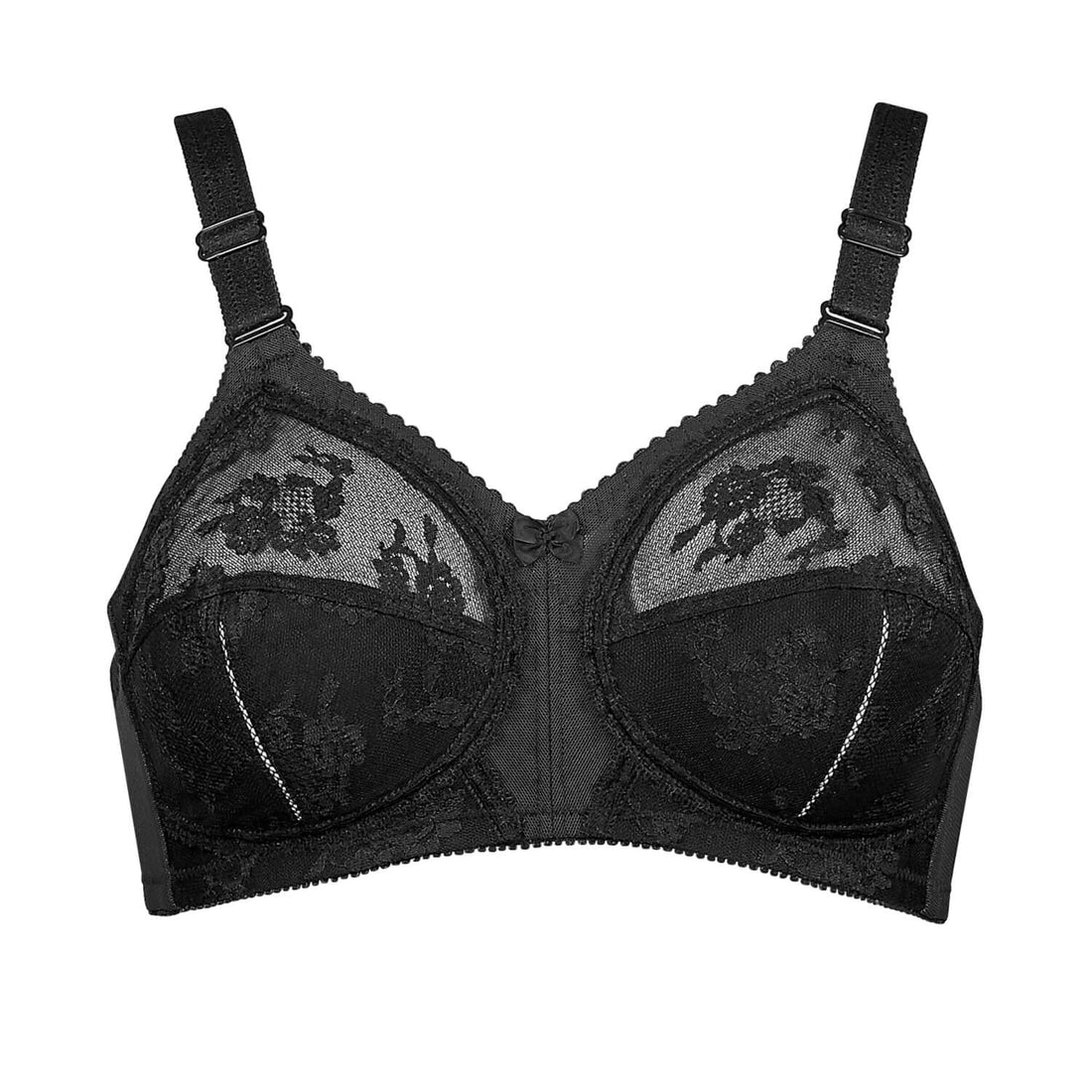 Black Color Triumph Doreen Famous Bra