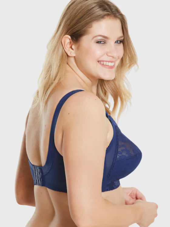 Blue Color Triumph Doreen Famous Bra